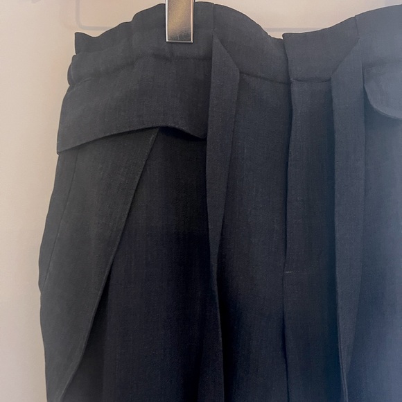 In Good Company wool blend relaxed pants size XS dark gray - Picture 3 of 6